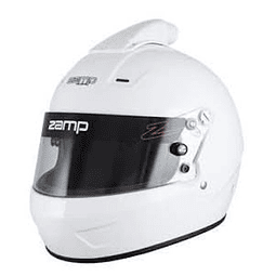 CASCO ZAMP RACING SA2025 MODELO 57 AIR TALLA L BLANCO