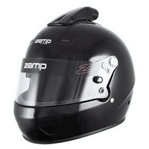 CASCO ZAMP RACING SA2025 MODELO 57 AIR TALLA M NEGRO