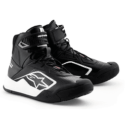 BOTAS RADAR V2 FIA/SFI NEGRO/BLANCO TALLA 8 USA ADULTO