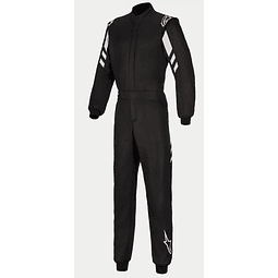 TRAJE ALPINESTARS FIA/AUTO RACING 2026 GP RACE V3 BLACK SILVER TALLAS 48 y 56