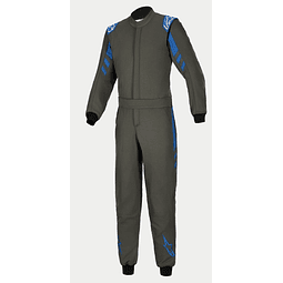 TRAJE ALPINESTARS FIA/AUTO RACING 2026 GP RACE V3 ANTHRACITE BLUE TALLA 50