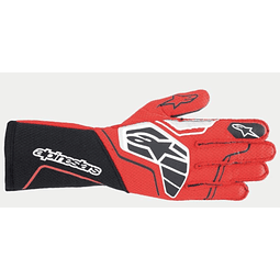 GUANTE FIA/SFI TECH 1 ZX V4 FIA/SFI TAR GRAY BLACK RED TALLAS M y L