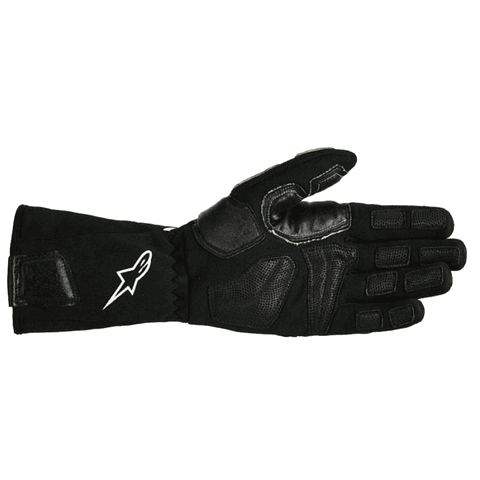 GUANTE ALPINESTARS TECH M V2 FIA BLACK WHITE TALLAS L y XL ( ESPECIALES PARA USO RUDO )