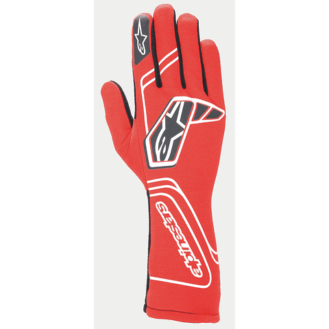 GUANTE ALPINESTARS TECH 1 START V4 FIA COLOR ROJO TALLA  M