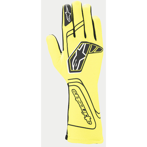 GUANTE ALPINESTARS TECH 1 START V4 FIA COLOR YELLOW FLUO TALLA  M