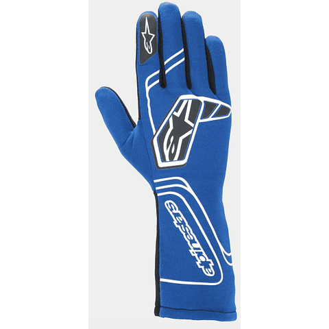 GUANTE ALPINESTARS TECH 1 START V4 FIA COLOR AZUL TALLA  M