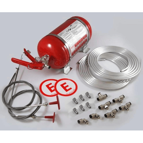 EXTINTOR FIA DE 4.25 LITROS EN KIT COMPLETO