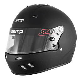 CASCO ZAMP PARA ADULTO MODELO 57V SNELL SA 2025 TALLAS M y L NEGRO MATE