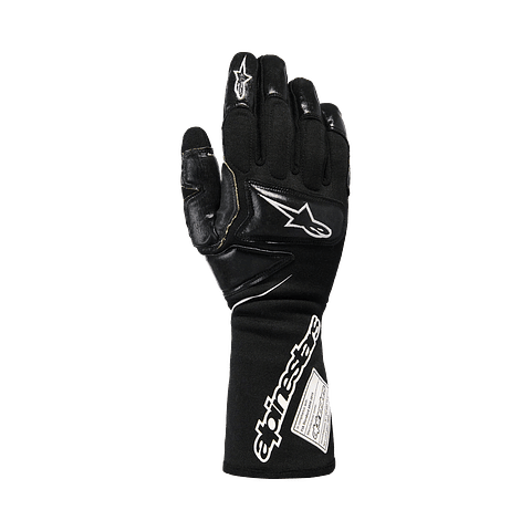 GUANTE ALPINESTARS ESPECIAL PARA MECANICO/MOTOR/NEUMATICO TECH MV22/FIA BLK WHIT 