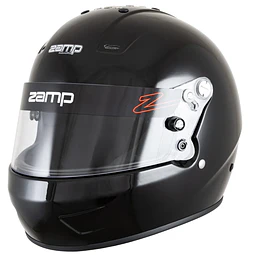CASCO ZAMP PARA ADULTO MODELO 57 SNELL SA 2025 TALLA XL NEGRO BRILLANTE