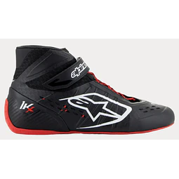BOTAS KARTING ALPINESTARS TECH-1 KX V3 SHOES BLACK WH RED TALLA 8.5 USA ADULTO