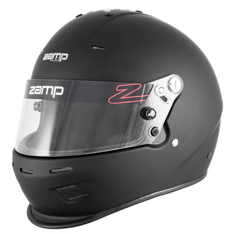CASCO ZAMP RACING SA2025 MODELO 38 TALLA M NEGRO MATE