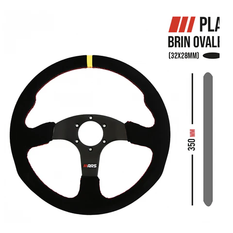 VOLANTE DE COMPETICION RRS APEX DE 350MM