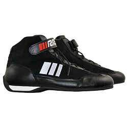 BOTAS FIA/AUTO RACING RRS MODELO PROLIGHT COLOR BLACK/WHITE EN TALLA 41 EU ADULTO