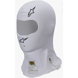 BALACLAVA RACING ALPINESTARS ZX EVO V2S - SFI/FIA AUTO COLOR BLANCO