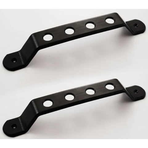 MANIJA FABRICADA EN ALUMINIO NEGRO ( PARA USO INTERIOR )