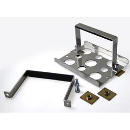 PORTA BATERIA EN ALUMINIO CON MEDIDAS DE 184x170x125