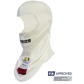 BALACLAVA RACING RRS ONE - FIA/AUTO RACING TALLA UNIVERSAL / BLANC