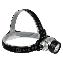 LAMPARA PARA CABEZA DE 7 LEDS BLANCOS CON CAPACIDAD DE 7x (11000mcd/led)