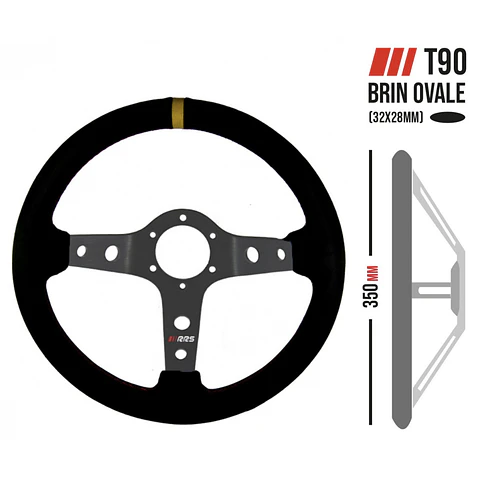 VOLANTE DE COMPETICION RRS CORSA