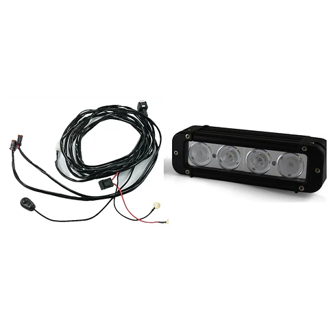 FOCO ESQUINERO EN LED - 4 FOCOS DE 40W ( SE VENDE POR PAR ) CON SU HARNESS PARA SU CONEXION.