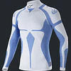 PLAYERA RACING INTERIOR FIA/AUTO ZX EVO 2  ALPINESTARS - AZUL TALLAS M/L