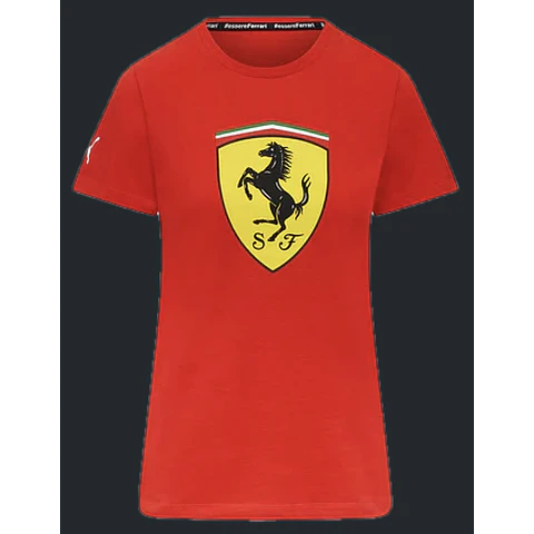 PLAYERA P/PITS PUMA / FERRARI LOGOTIPO GRANDE TALLA M ( ADULTO )