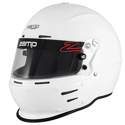 CASCO ZAMP RACING PARA ADULTO MODELO 63S SNELL SA 2025 TALLAS  M Y L BLANCO