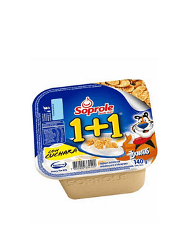 Yoghurt Con Cereal Soprole 1+1 Cuchara Zucaritas 150gr