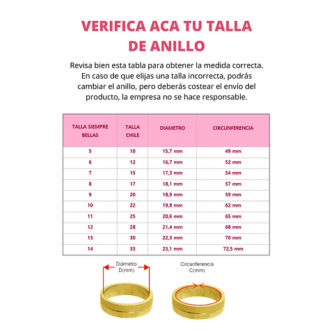 Anillo Queen Mujer