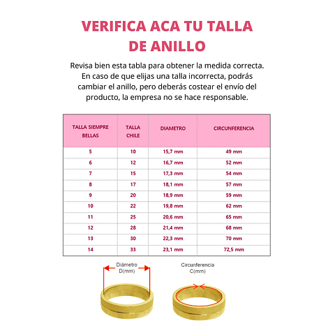 Anillo Mujer