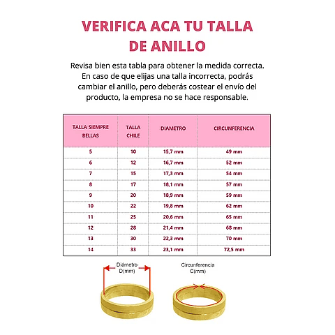 Set Anillos Ajustables Plata 925