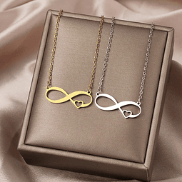 Conjunto Collares Infinito Amor