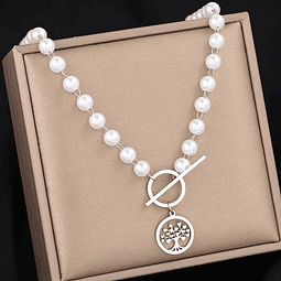 Collar Perlas de Sabiduría Árbol de la Vida
