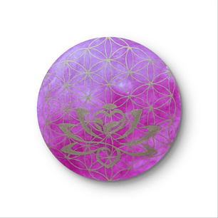 LA FLOR DE LOTO - OLEO SOBRE TELA