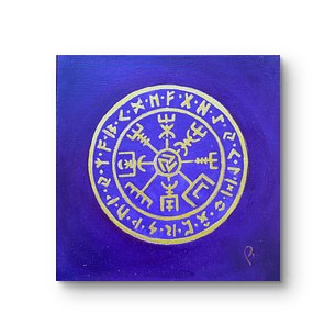 VEGVISIR - BRUJULA VIKINGA