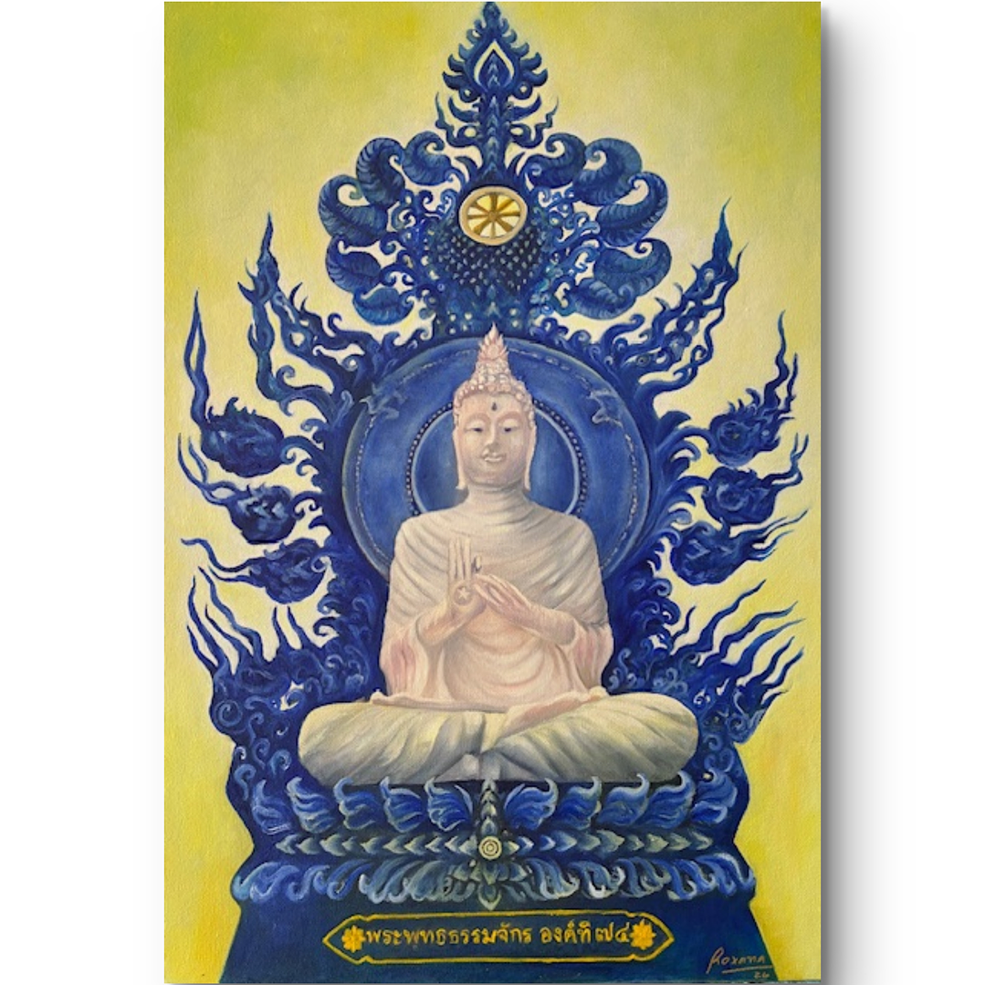 BUDA Y LA RUEDA DEL DHARMA  1