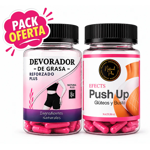 PACK TRANSFORMACIÓN (DEVORADOR + VITAMINAS PUSH UP)