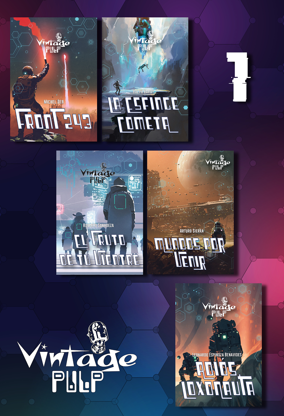 Vintage Pulp -  Pack  1 1