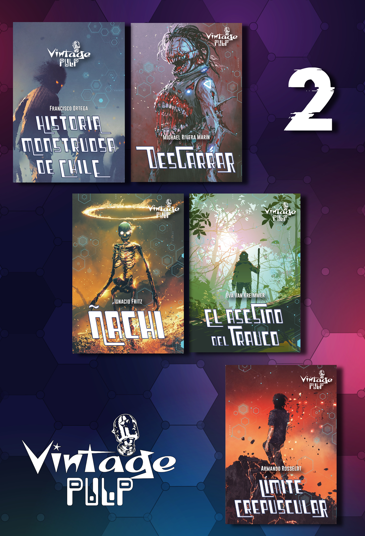 Vintage Pulp -  Pack  2 1