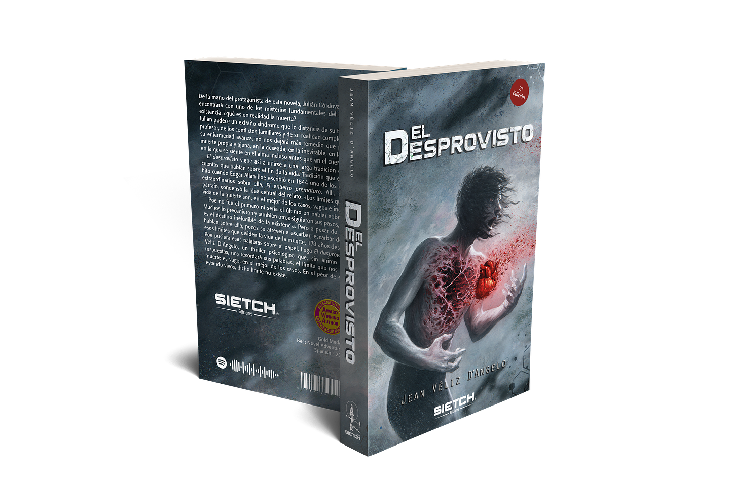 El Desprovisto - Jean Véliz D'Angelo - Tercera edición 2