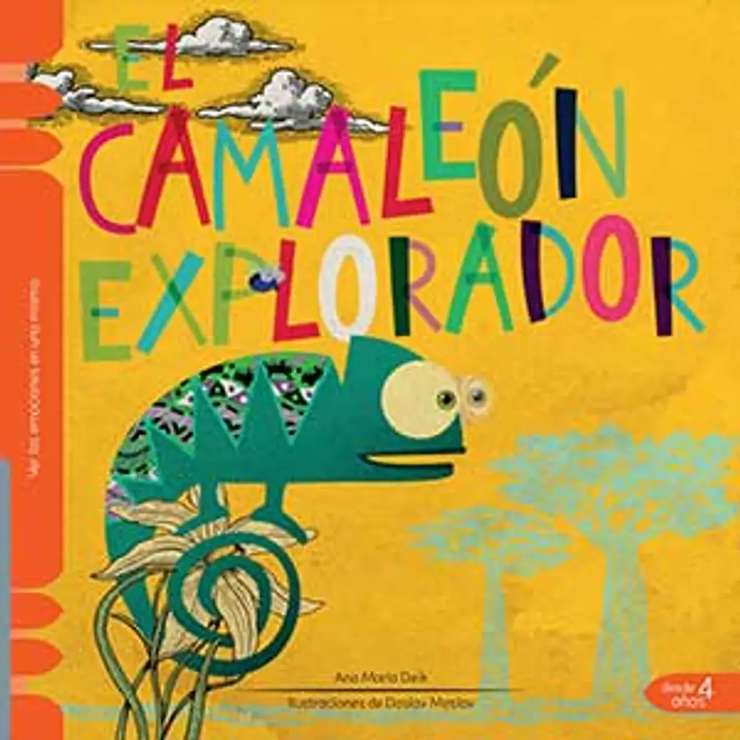 El camaleón explorador - Ana María Deik - Aguila Azul 1