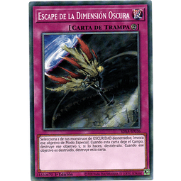 Escape De La Dimension Oscura carta yugi SDSA-SP036