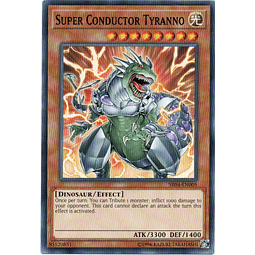 Super Conductor Tyranno Carta yugioh SR04-EN005