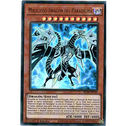 Malicioso Drago Del Paradigma Carta yugioh BLAR-SP019