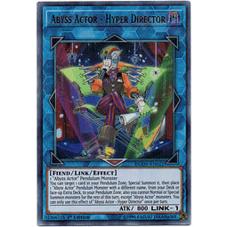 Abyss Actor - Hyper Director Carta yugioh DUOV-EN022