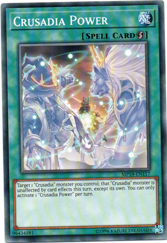 Crusadia Power Carta Yugi MP19-EN117