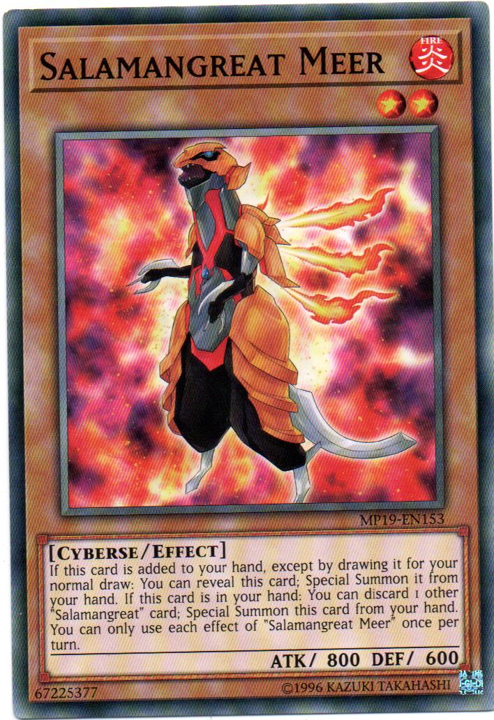 Salamangreat Meer Carta Yugi MP19-EN153