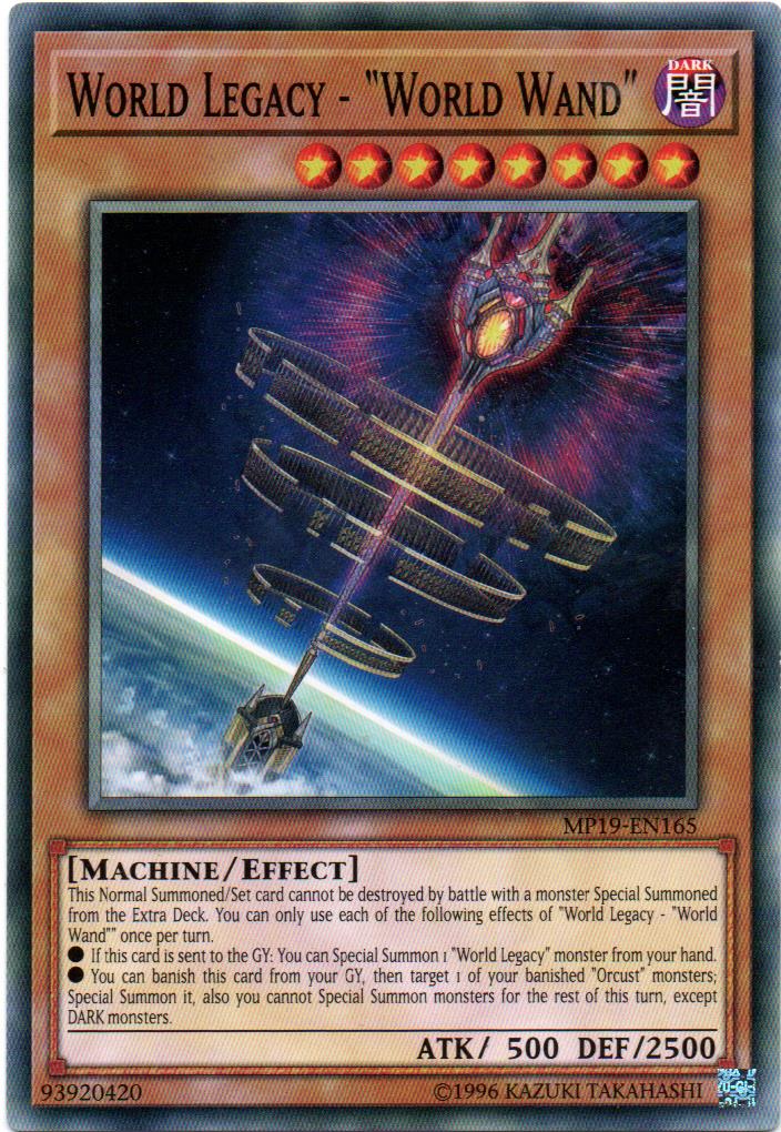 World Legacy - World Wand Carta Yugi MP19-EN165