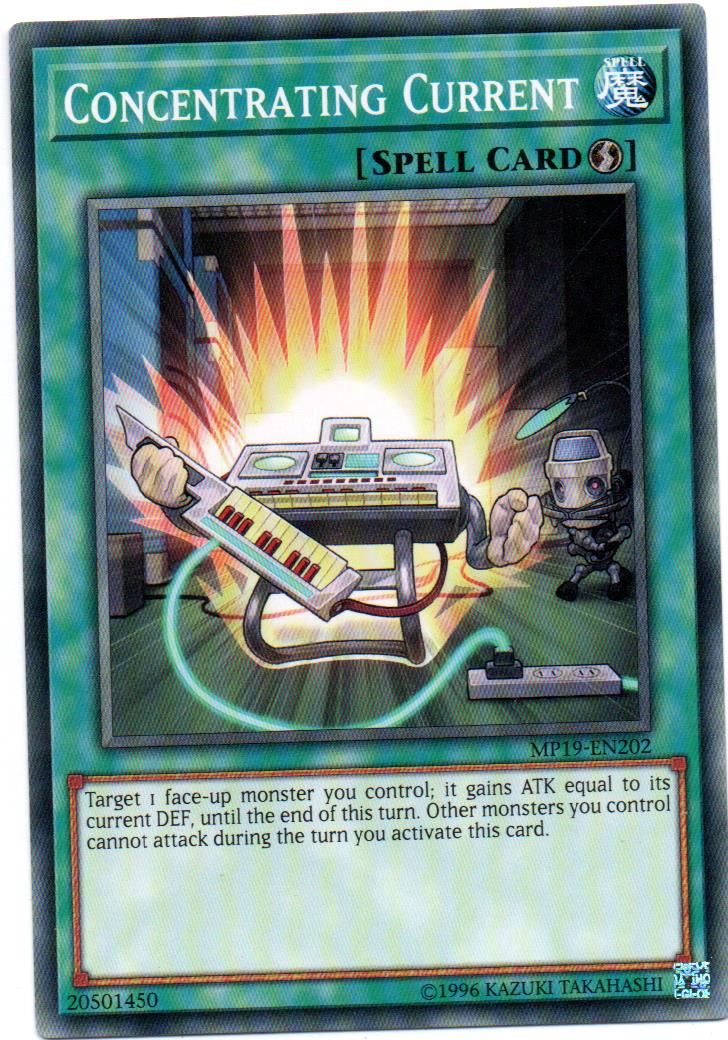 Concentrating Current Carta Yugi MP19-EN202